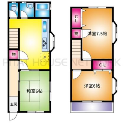  間取り図写真