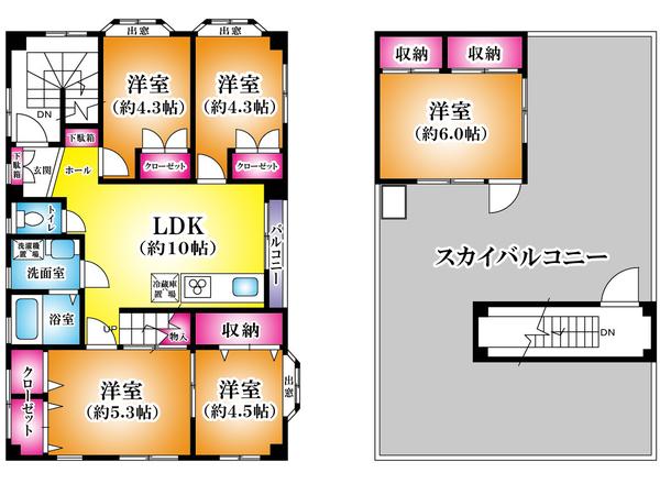  間取り図写真