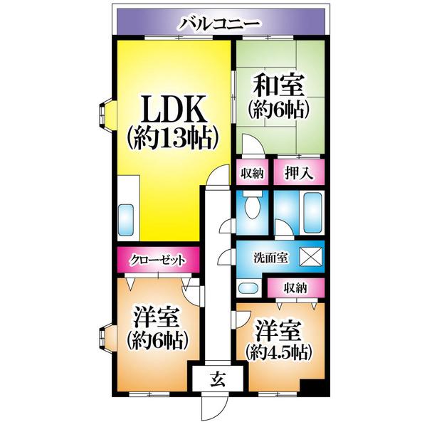  間取り図写真
