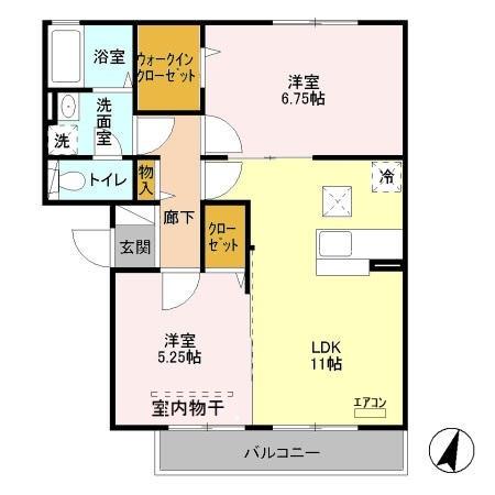 ハイライズ（102） 間取り図画像