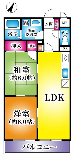 メゾンセピア（205） 間取り図画像