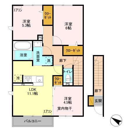  間取り図写真