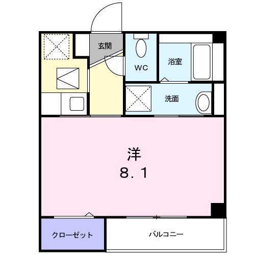 ソレーユ（302） 間取り図画像