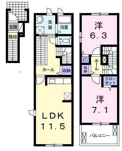  間取り図写真