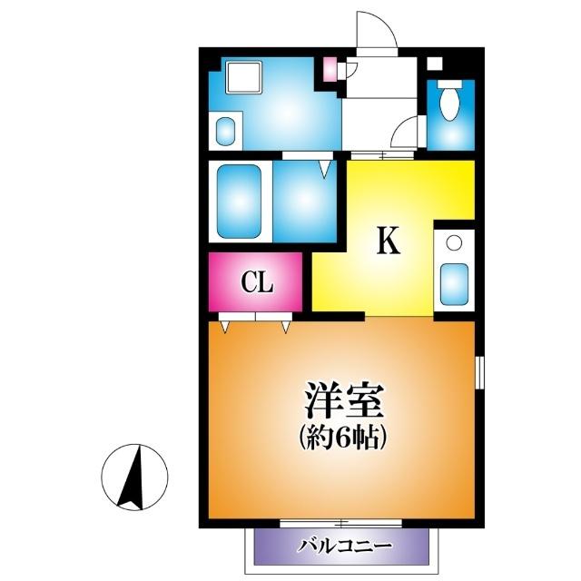 ハレモイ（101） 間取り図画像