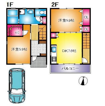  間取り図写真