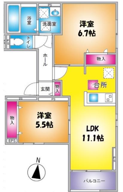  間取り図写真