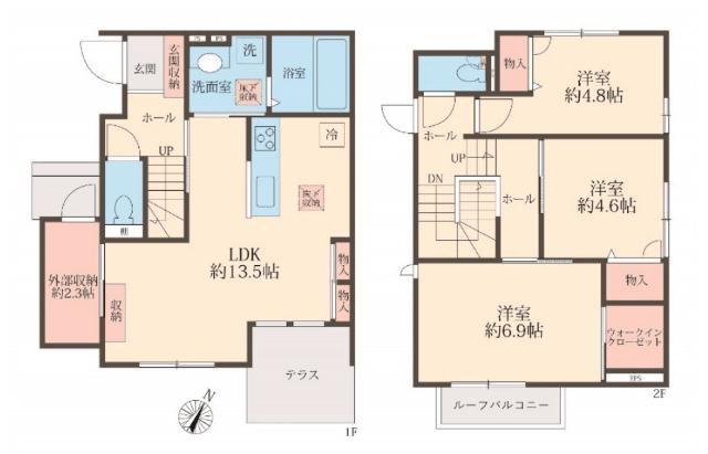  間取り図写真