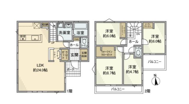  間取り図写真
