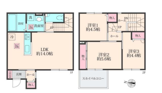  間取り図写真