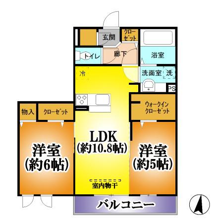 アークコンフォート（202） 間取り図画像