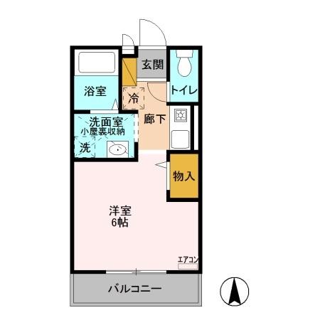 グレース（203） 間取り図画像