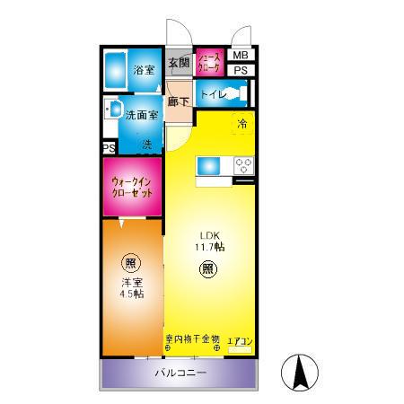  間取り図写真
