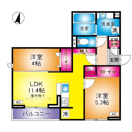  間取り図写真