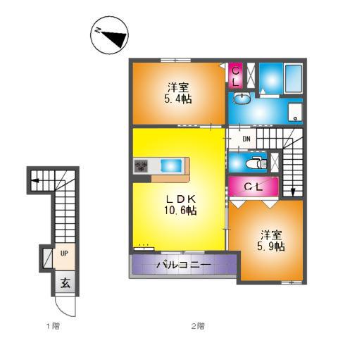  間取り図写真