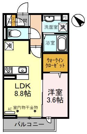 フェリーチェ（202） 間取り図画像