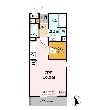ロイヤルヒル三郷（103） 間取り図画像