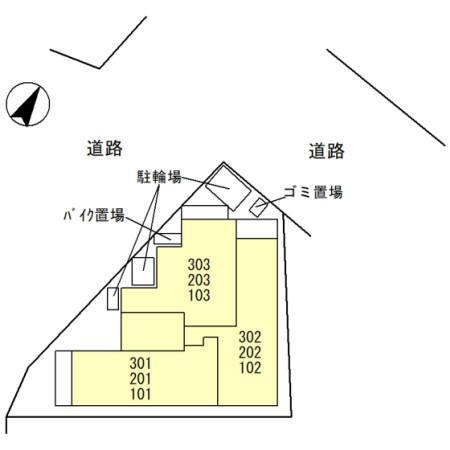 リーラN（103） 駐車場
