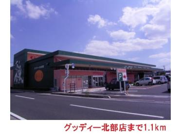 グッディー北部店：1100m