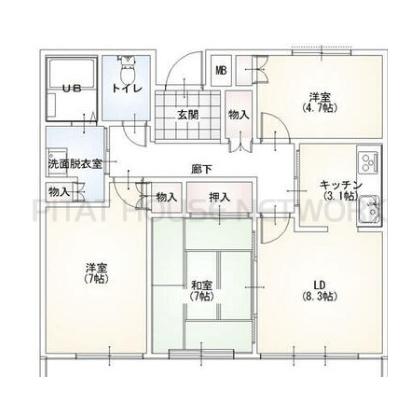  間取り図写真