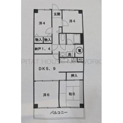  間取り図写真