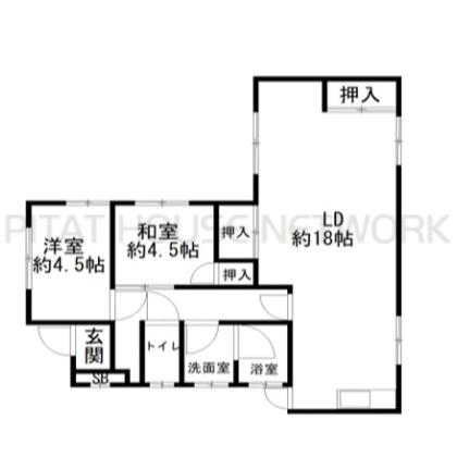  間取り図写真