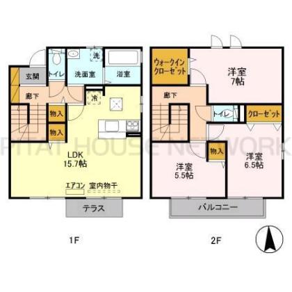  間取り図写真