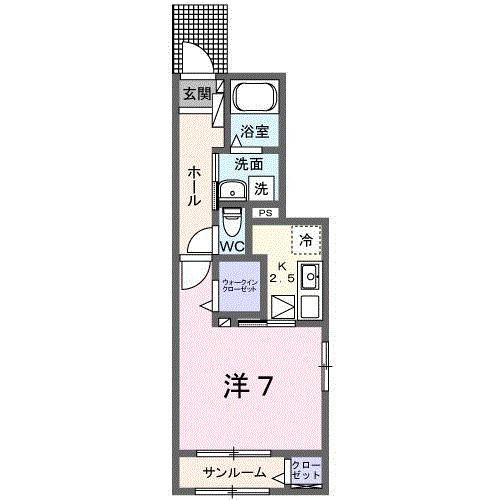 コルティーレⅡ（102） 間取り図画像