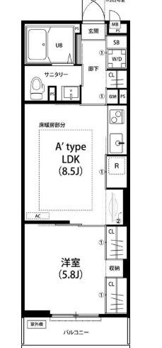  間取り図写真