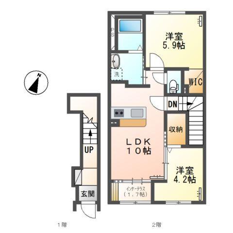  間取り図写真