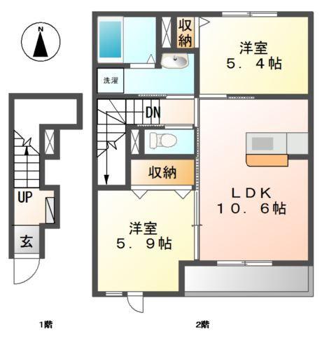  間取り図写真