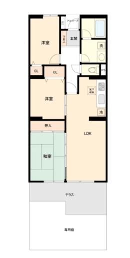  間取り図写真