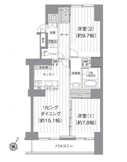  間取り図写真