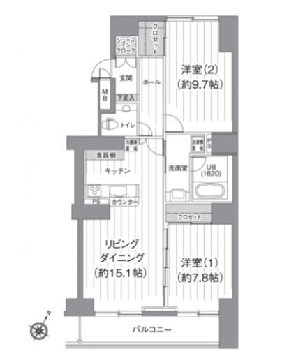  間取り図写真