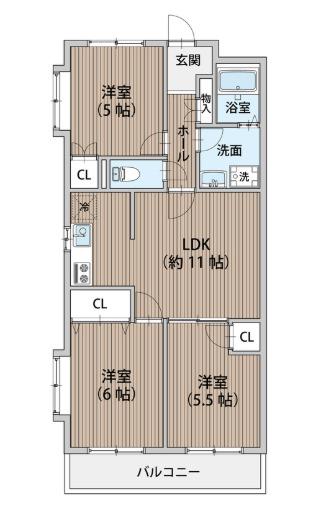  間取り図写真