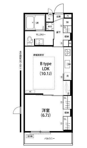  間取り図写真