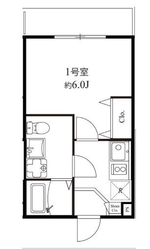 モダンオーク北柏（301） 間取り図画像