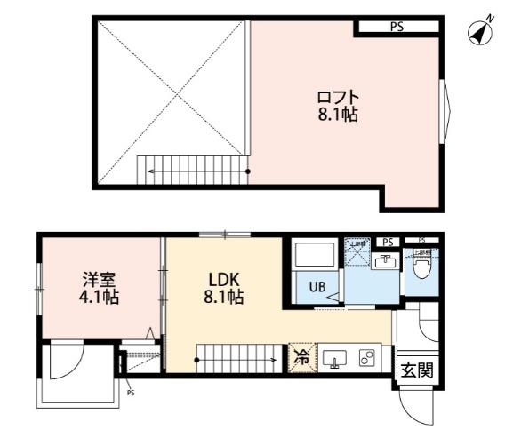 robot home 北柏Ⅲ（105） 間取り図画像