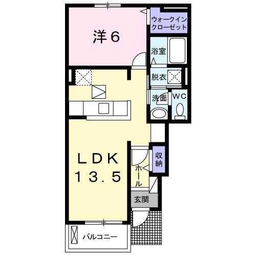 ファミールヒルズ　Ⅱ（102） 間取り図画像