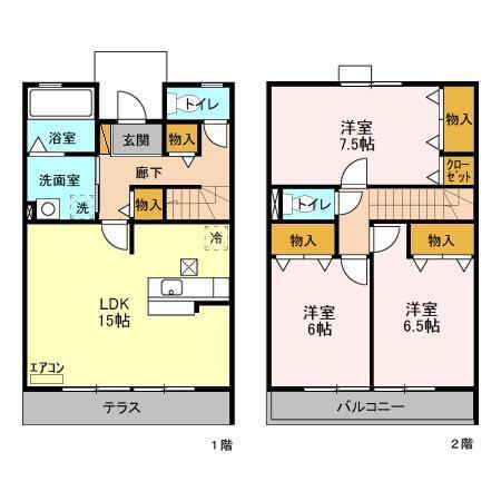  間取り図写真
