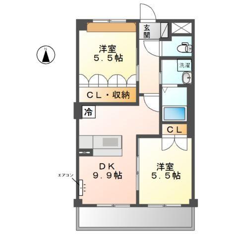  間取り図写真
