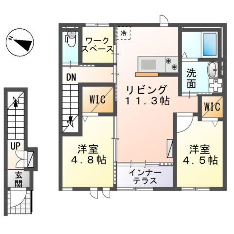  間取り図写真