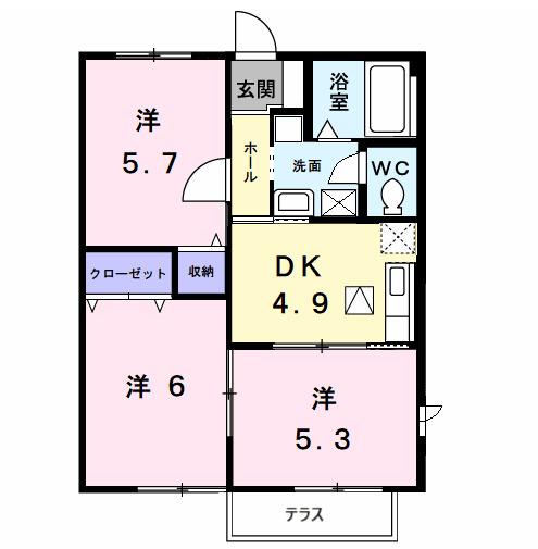  間取り図写真