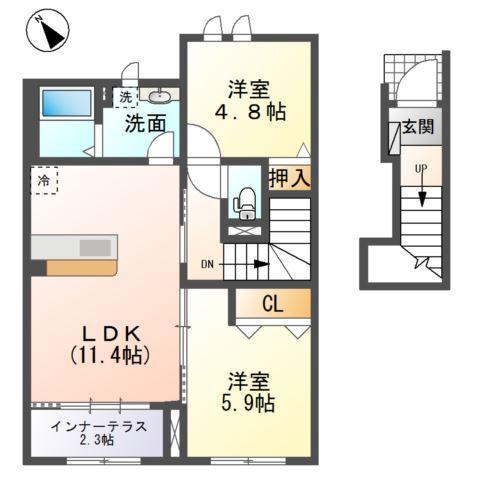  間取り図写真