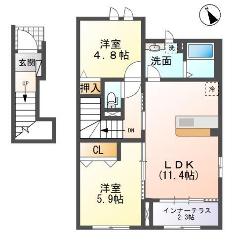  間取り図写真