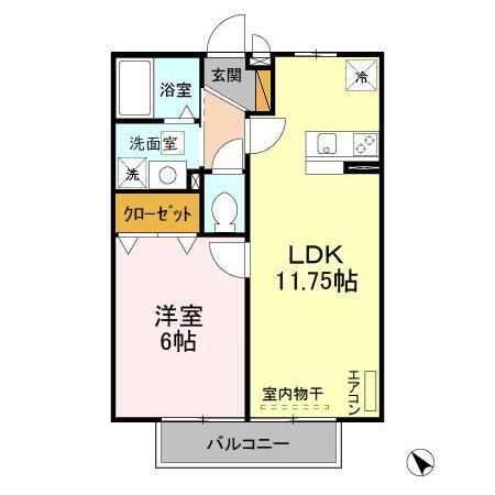 エトワール（203） 間取り図画像