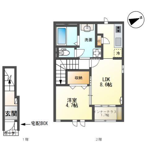 コリーナ 間取り図画像