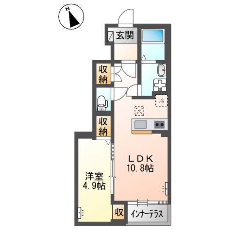 Ange Belle B 間取り図画像