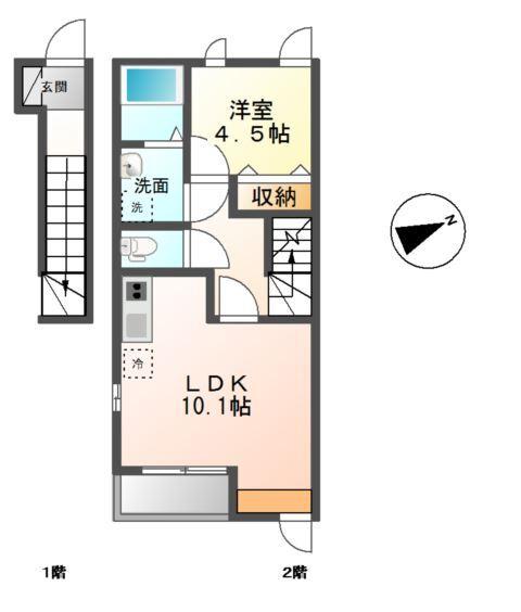 サンステイトゆめみ野 間取り図画像