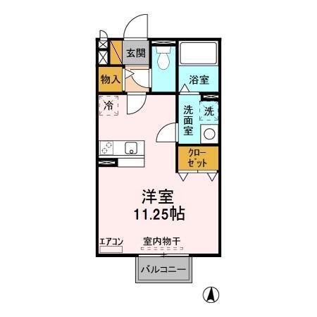 Ｎａｇｏｍｉ（101） 間取り図画像